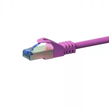 DSIT CAT 6a tīkla kabelis LSOH - S/FTP - 50 metri - rozā - Patch kabelis