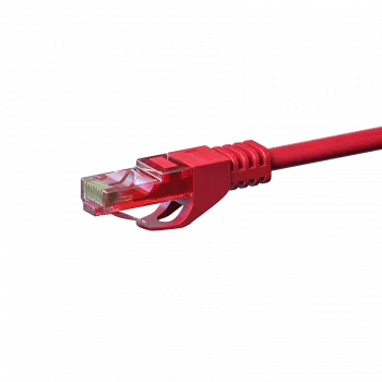 DSIT CAT6 tīkla kabelis 100% varš U/UTP 30m sarkans (DC-65-300)