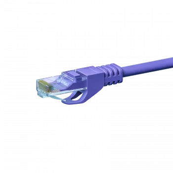 DSIT CAT 6 tīkla kabelis U/UTP - 0,25 m - violets - CCA (DC-C68-002)