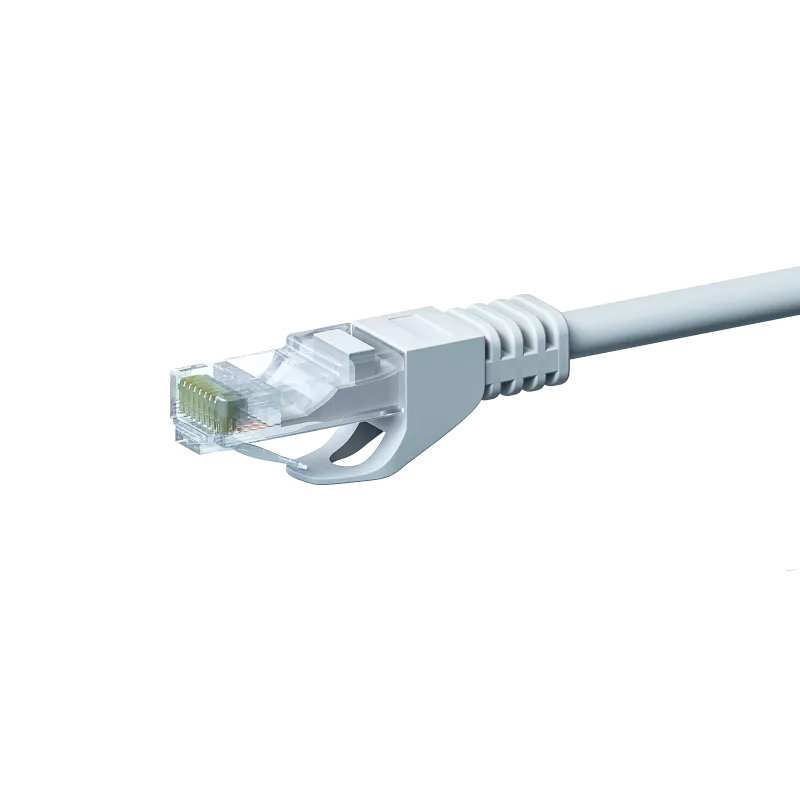 DSIT CAT5e U/UTP tīkla vads, 10m, balts, 100% varš (DC-52-100)