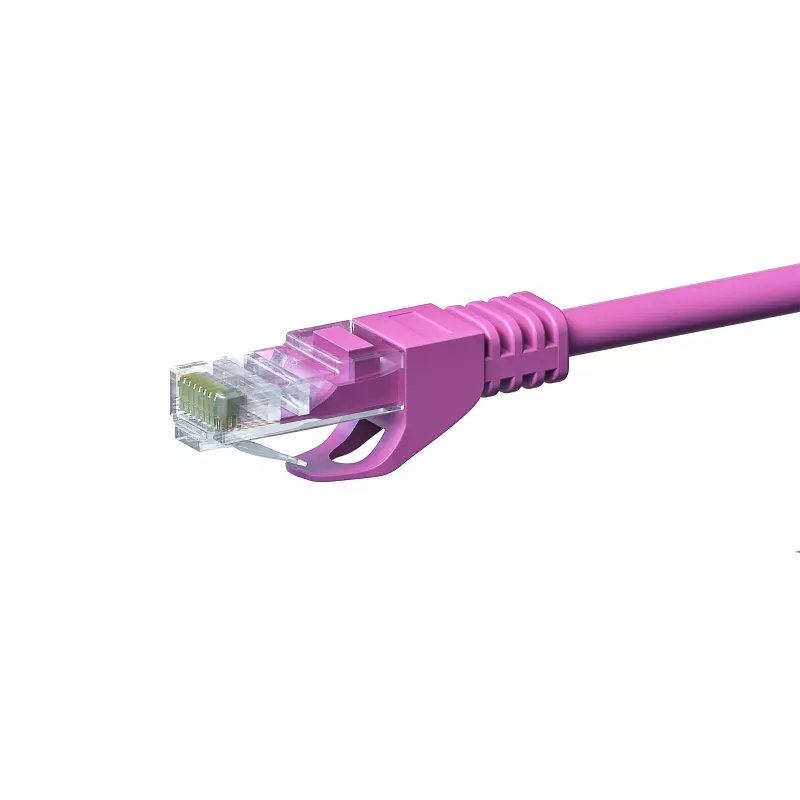 DSIT CAT 5e U/UTP tīkla kabelis 15m rozā CCA