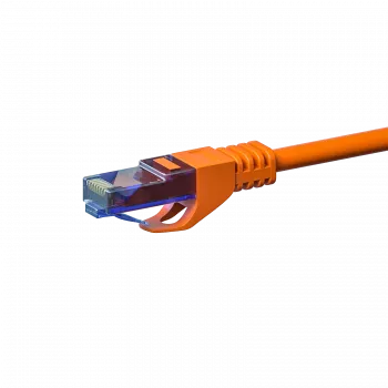 DSIT CAT6a tīkla kabelis 100% varš - U/UTP - 2 m - oranžs (DC-U6A6-020)