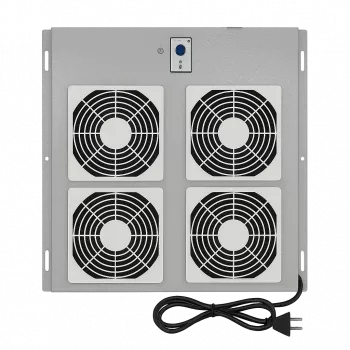 DSIT DS-FT-OUT ventilācijas bloks ar 4 ventilatoriem un termostatu āra tīkla skapjiem