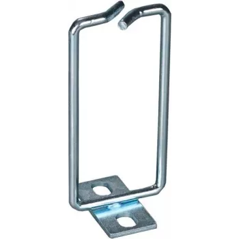 DSIT kabeļa gredzens 40 x 80 mm DS-Cablering-2 – melns pulverkrāsots tērauda kabeļu pārvaldības kronšteins 19 inch plauktiem