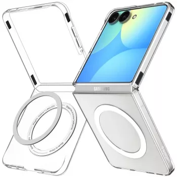 SPIGEN AirSkin MagSafe Galaxy Z Flip 8 maciņš Clear/White
