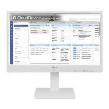 LG 24CR671N-2P 23,8 collu Full HD All-in-One plānais klients ar Intel Pentium N4200, 4GB RAM, 16GB eMMC, bez OS