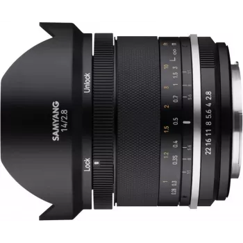 Objektīvs Samyang MF 14mm f/2.8 MK2 paredzēts Fujifilm (F1110610102)