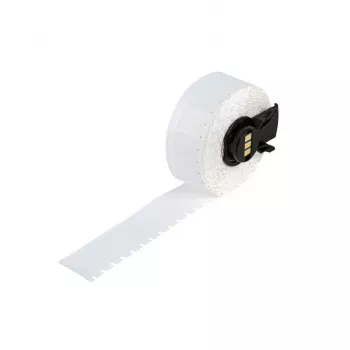 BRADY DuraSleeve vadu marķēšanas kasete, B-499 neilona audums, 19,05 mm x 4,88 m, balts/caurspīdīgs, BMP21-PLUS/M210/M211