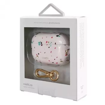 UNIQ Coehl Terrazzo maciņš Apple AirPods Pro – Blush Pink