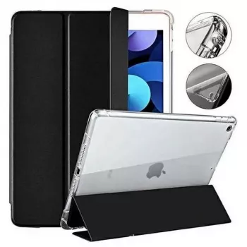 Mercury Clear Back Cover iPad Pro 12.9 (2018-2022) un iPad Air 13 (2024-2026) - melns rāmis