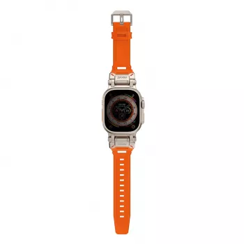 SKINARMA Titon siksniņa Apple Watch Ultra 49mm oranža