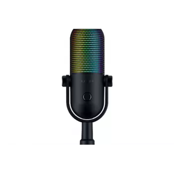 RAZER Seiren V3 Chroma 32 bitu DSP USB kondensatora mikrofons ar RGB apgaismojumu - Melns