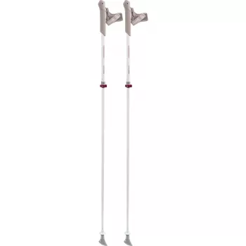 KOMPERDELL Sarma Powerlock slēpju nūjas baltas 105-125 cm (1 pāris)