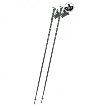 Komperdell FXP Composite Trail skriešanas nūjas - zaļas, 120 cm