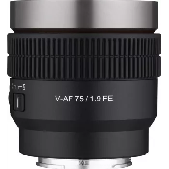 Samyang V-AF 75mm T1.9 FE objektīvs Sony kamerām (F1414806101)