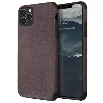 UNIQ Sueve iPhone 11 Pro vāciņš no šķidrā silikona, taupe silti pelēks