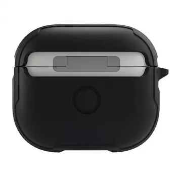 UNIQ Valencia Antimicrobial Case Apple AirPods 3. paaudzes - Midnight Black
