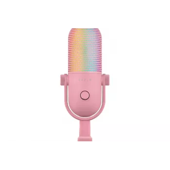 Razer Seiren V3 Chroma 32 bitu DSP USB kondensatora mikrofons - Quartz Pink