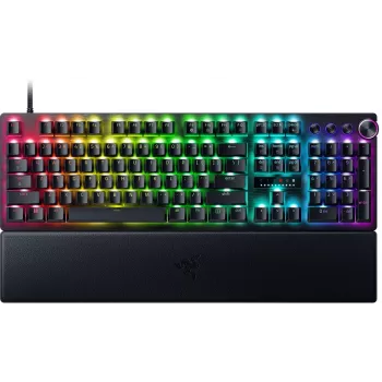 Vadu spēļu tastatūra Razer Huntsman V3 Pro, ziemeļvalstu izkārtojums, Analog Optical slēdži, melna (RZ03-04970600-R3N1)
