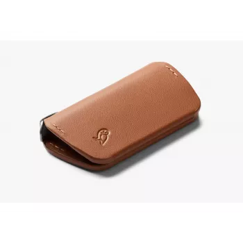 Bellroy Key Cover 3rd Edition Karameļu krāsas ādas atslēgu maciņš