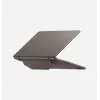 UNIQ Lyden Versa cietais vāciņš ar atlokiem MacBook Air 13 inch (M2 2022 / M3 2024 / M4 2025 / M5 2026), pelēks