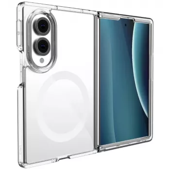 UNIQ LifePro Xtreme Magclick uzlādes maciņš Samsung Galaxy Z Fold8, caurspīdīgs