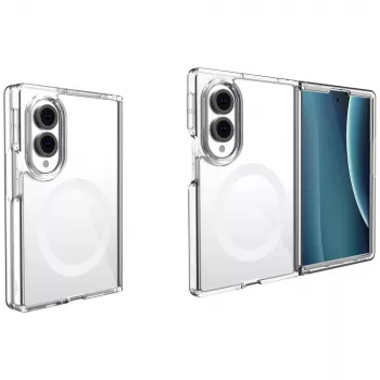 UNIQ LifePro Xtreme Magclick uzlādes maciņš Samsung Galaxy Z Fold8, caurspīdīgs