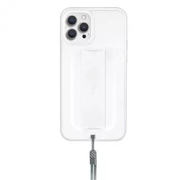UNIQ Heldro Antimicrobial iPhone 12/12 Pro 6,1 inch Natural Frost maciņš