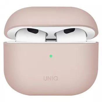 UNIQ Lino silikona maciņš Apple AirPods 3. paaudzei – Blush Pink