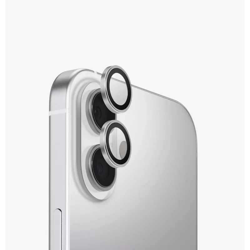 UNIQ Optix Alumīnija kameras objektīva aizsargs iPhone 17 ar aplikatoru, zaļš