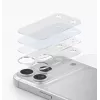 UNIQ Optix Aeroshield+ iPhone 17 Pro kameras moduļa aizsargs – caurspīdīgs