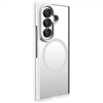 UNIQ Veren AF Magclick uzlādes apvalks Samsung Galaxy Z Flip8, Smoky Frost