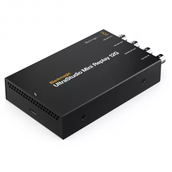 Blackmagic Design UltraStudio Mini Replay 12G - Thunderbolt 3 uztveršana un atskaņošana, 12G-SDI, HDMI 2.0, 4Kp60, HDR, barošana no kopnes