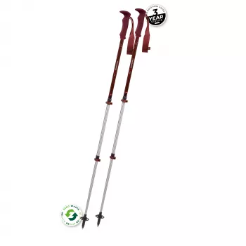 Komperdell Trailmaster Zero Compact pārgājienu nūjas - Malbec