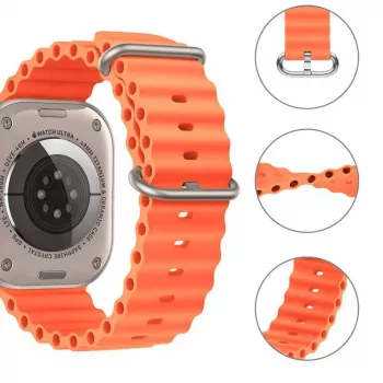 TECH-PROTECT IconBand Pro Apple Watch siksniņa 42/44/45/49mm oranža