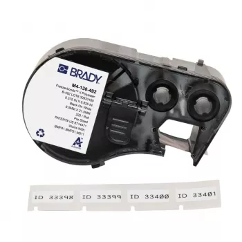 BRADY M4-130-492 R6600 sveķu termopārsūtīšanas lente BMP41/BMP51/BMP53/M511, melna, 45,72 mm x 22,86 m