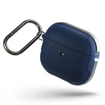 UNIQ Valencia pretmikrobu maciņš AirPods 3. paaudzei zils