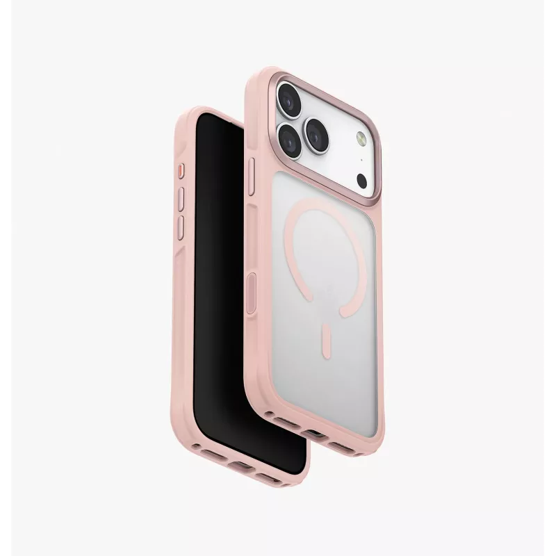UNIQ Veren MagClick uzlādes maciņš iPhone 17 Pro Max, oranžs