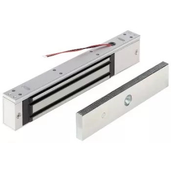 GENWAY Electromagnetic Lock ZE-280-2, 280 kg turēšanas spēks, virsmas montāža, Fail-Safe, 12/24V DC