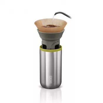 Wacaco Cuppamoka pārnēsājamā pilienu kafijas automāts ar izolētu krūzi