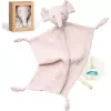 Momcozy kokvilnas zilonis mīkstā rotaļlieta mazuļiem, rozā