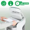 Leitz IQ Optimax AutoFeed 150 dokumentu smalcinātājs, P-5, 150 lapas, 15 L tvertne