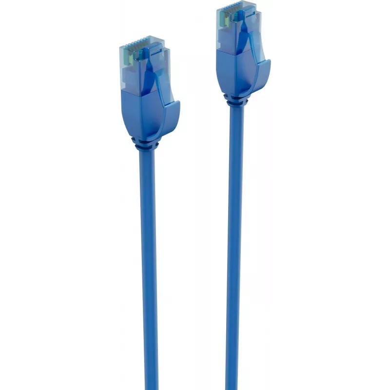 ShiverPeaks BASIC-S Slim Cat.6 U/UTP tīkla vads, 5m, zils