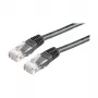 VALUE Cat.6 Class E UTP Patch vads RJ45 vīrietis uz RJ45 vīrietis, melns, 2 m