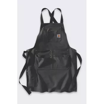 Carhartt Duck Apron melns priekšauts virtuvei