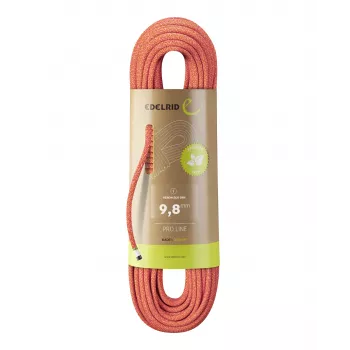 Edelrid Heron Eco Dry 9,8 mm 70 m dinamiskā kāpšanas virve - Fire