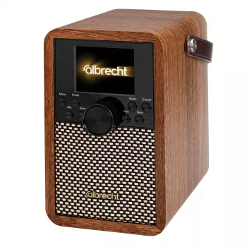 Albrecht DR 710 DAB+/FM radio ar ASA un iebūvētu akumulatoru