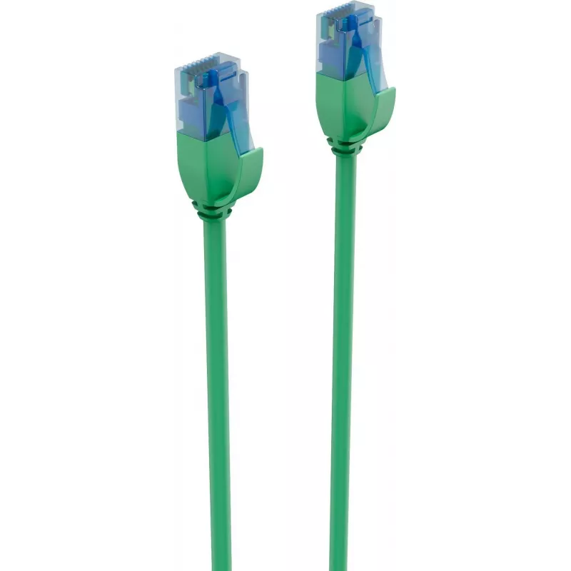 ShiverPeaks BASIC-S Slim Cat.6 U/UTP Patch vads, 5,0 m, zaļš