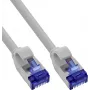 InLine Slim Cat.6A S/FTP LSZH 2m pelēks, 90 gab. komplekts