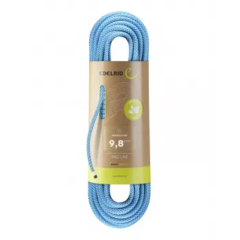 Edelrid Heron Eco Dry 9,8 mm x 60 m dinamiskā kāpšanas virve - Icemint